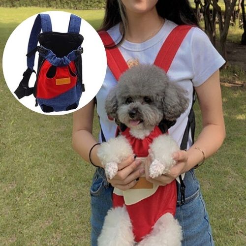 sac-de-transport-pour-chien-jeans-rouge