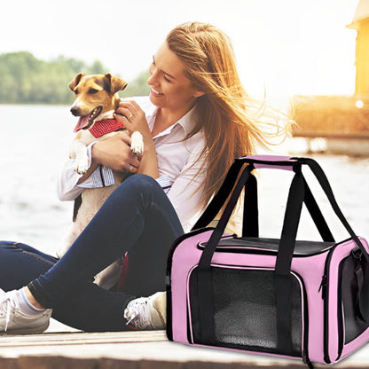 sac-pour-transporter-chien-moment-entre-canin-et-maitre